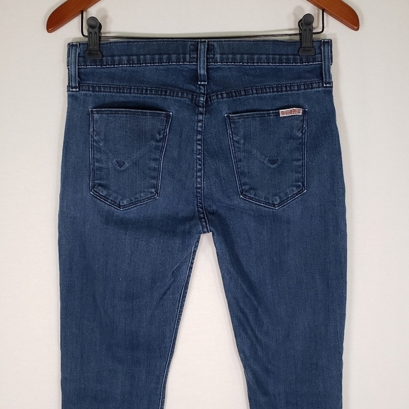 Flawed Hudson Nico Midrise Super Skinny Size 28  Medium Wash Denim - Picture 12 of 12